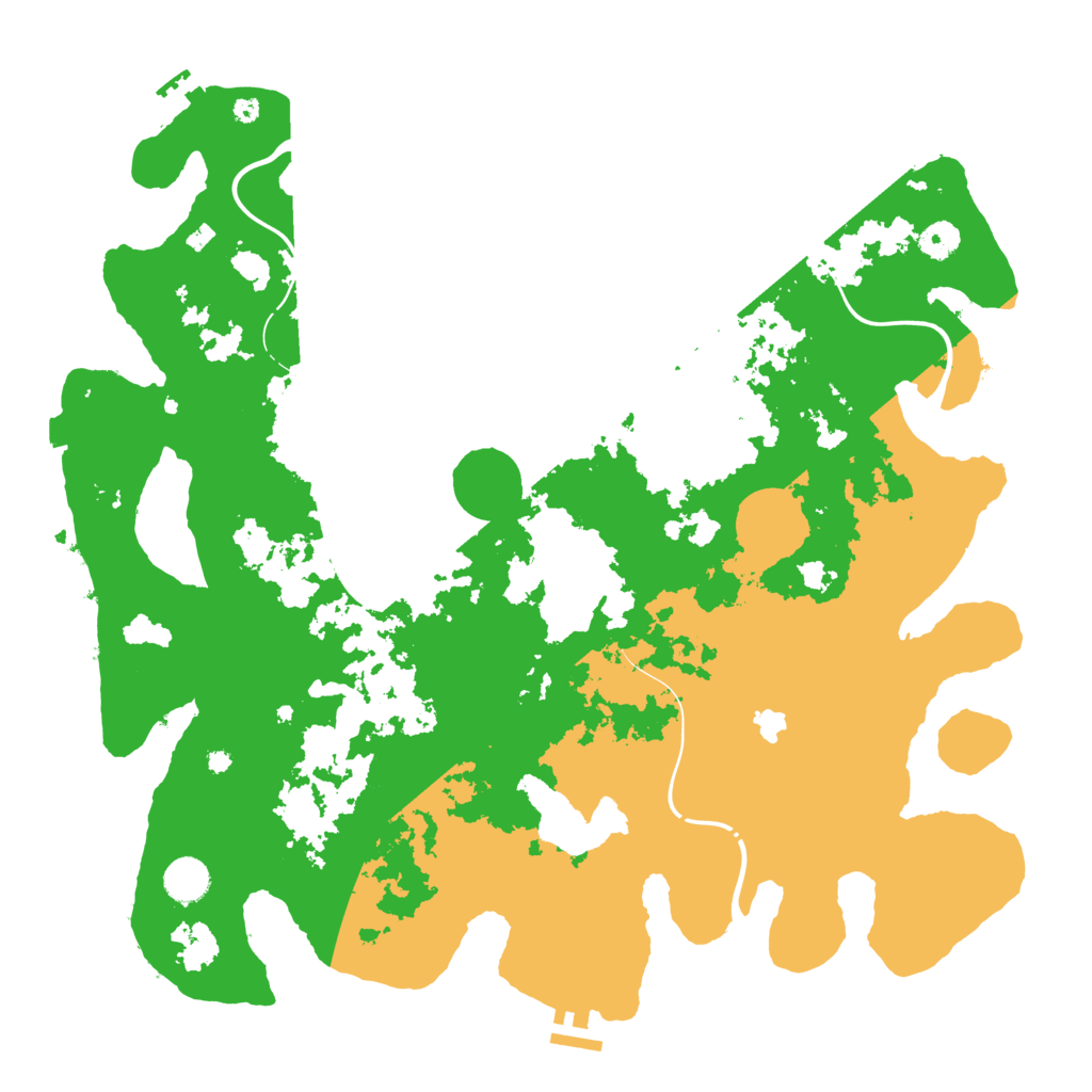 Biome Rust Map: Procedural Map, Size: 4250, Seed: 1871628767