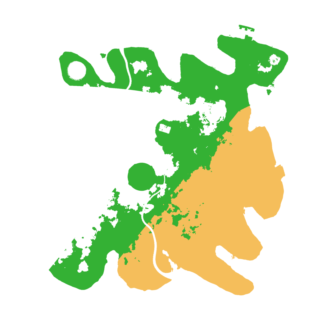 Biome Rust Map: Procedural Map, Size: 3000, Seed: 34485