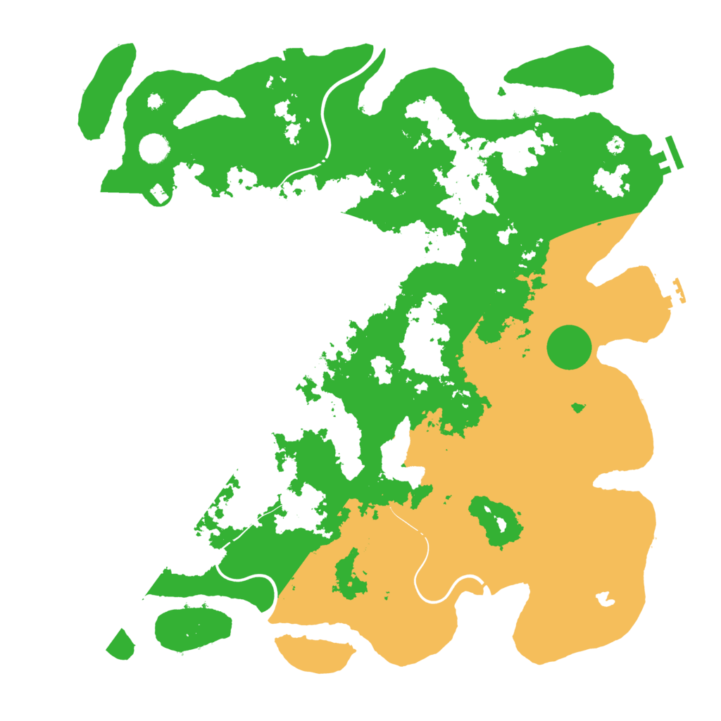 Biome Rust Map: Procedural Map, Size: 4250, Seed: 1457192801