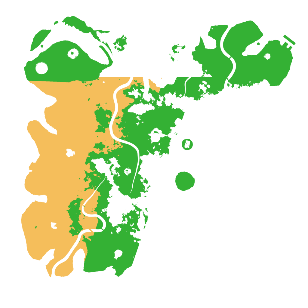 Biome Rust Map: Procedural Map, Size: 4500, Seed: 783222642