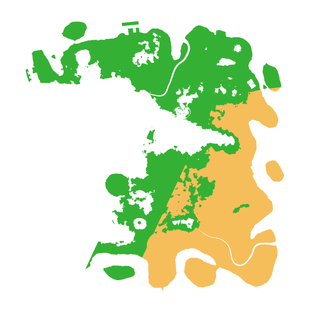 Biome Rust Map: Procedural Map, Size: 3750, Seed: 2098448282