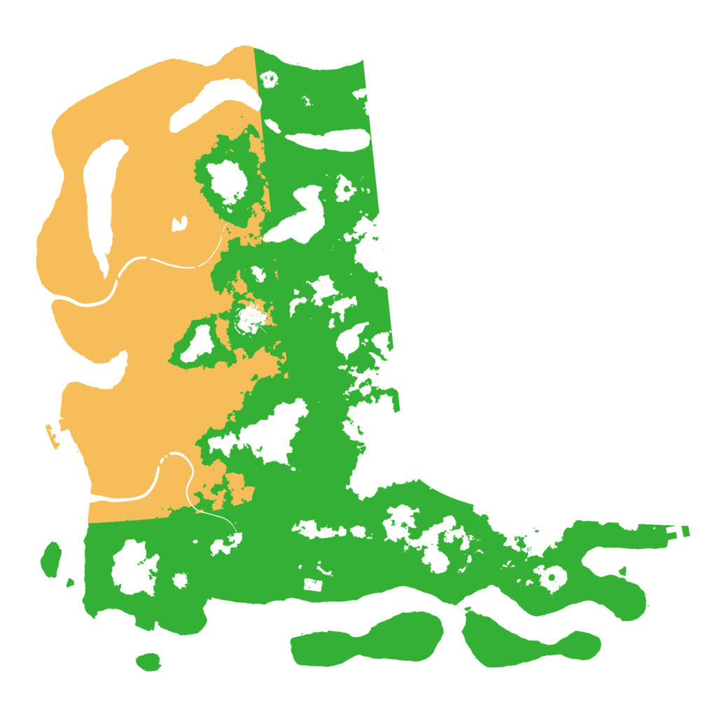 Biome Rust Map: Procedural Map, Size: 4250, Seed: 2086795285