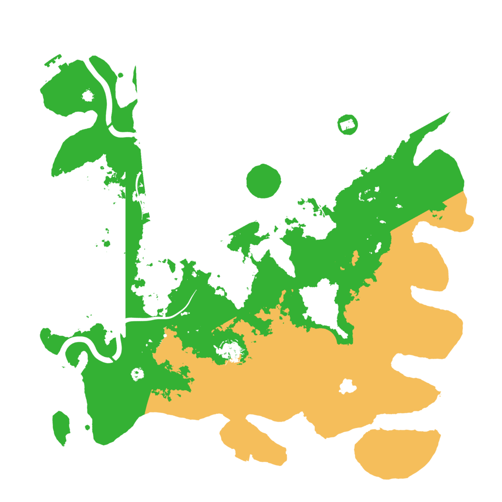 Biome Rust Map: Procedural Map, Size: 4000, Seed: 131698768