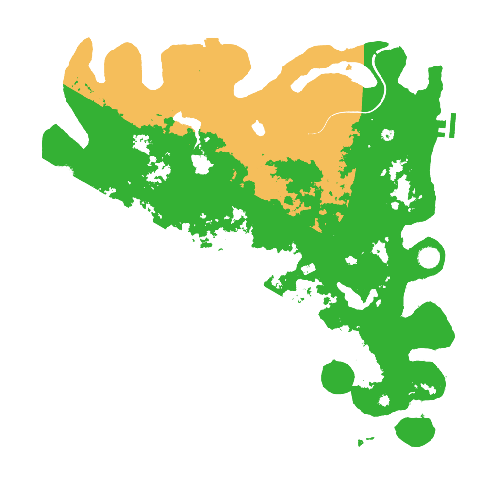 Biome Rust Map: Procedural Map, Size: 4000, Seed: 362558051