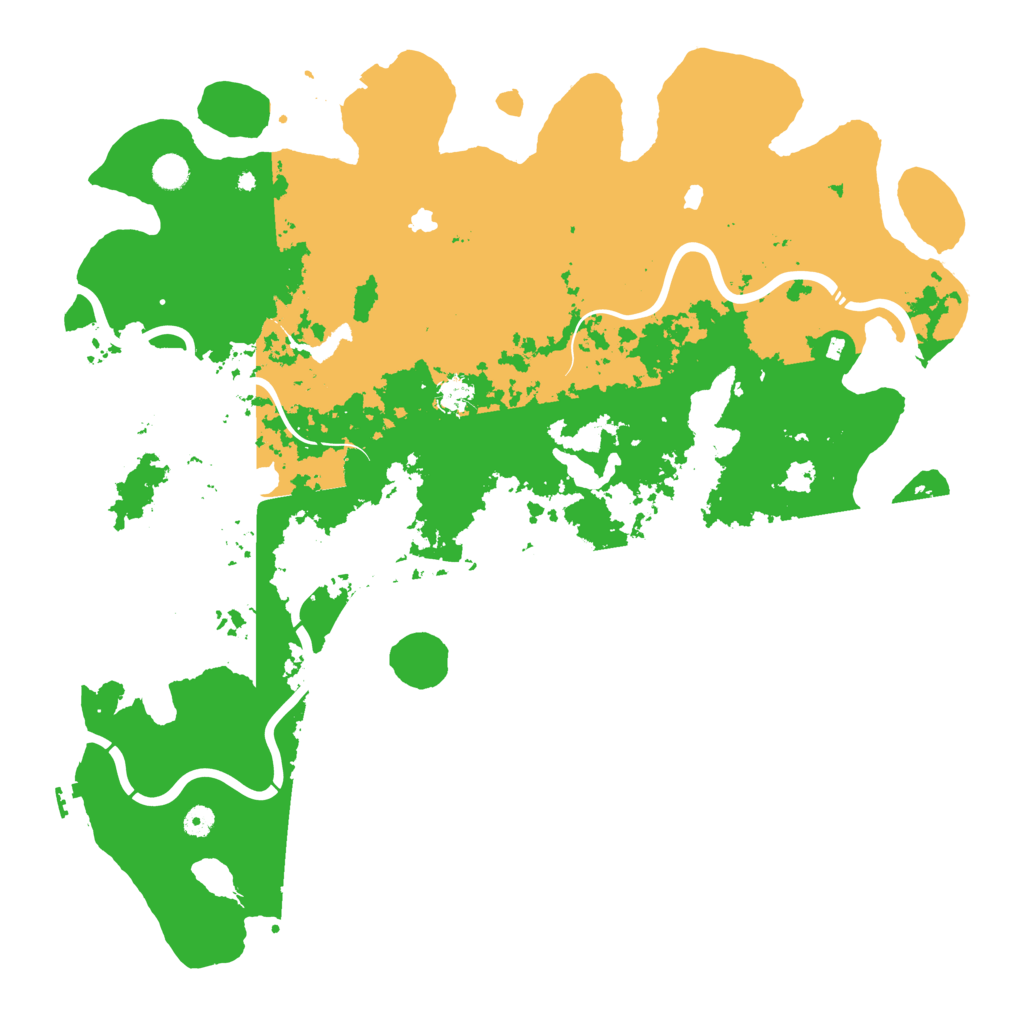 Biome Rust Map: Procedural Map, Size: 5000, Seed: 630495879