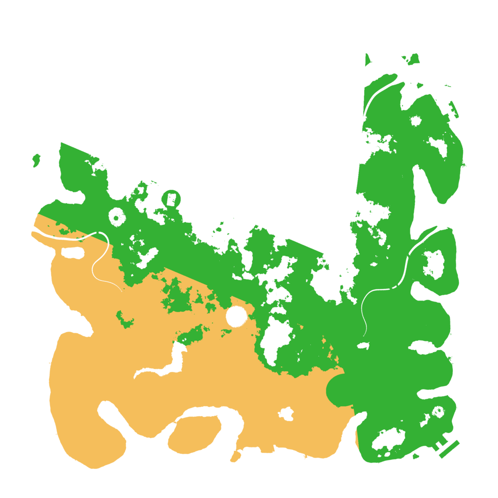 Biome Rust Map: Procedural Map, Size: 4250, Seed: 2116503927