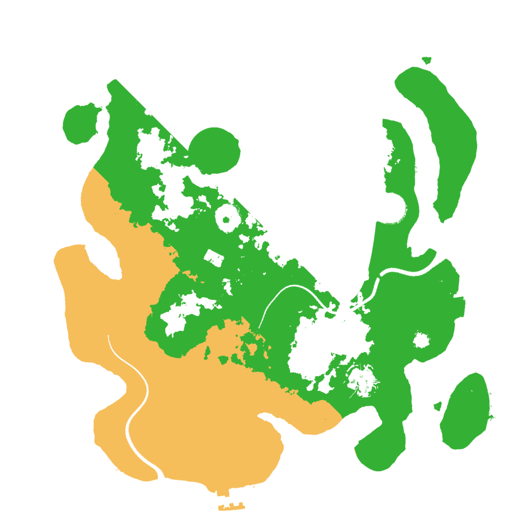 Biome Rust Map: Procedural Map, Size: 3000, Seed: 1985000741