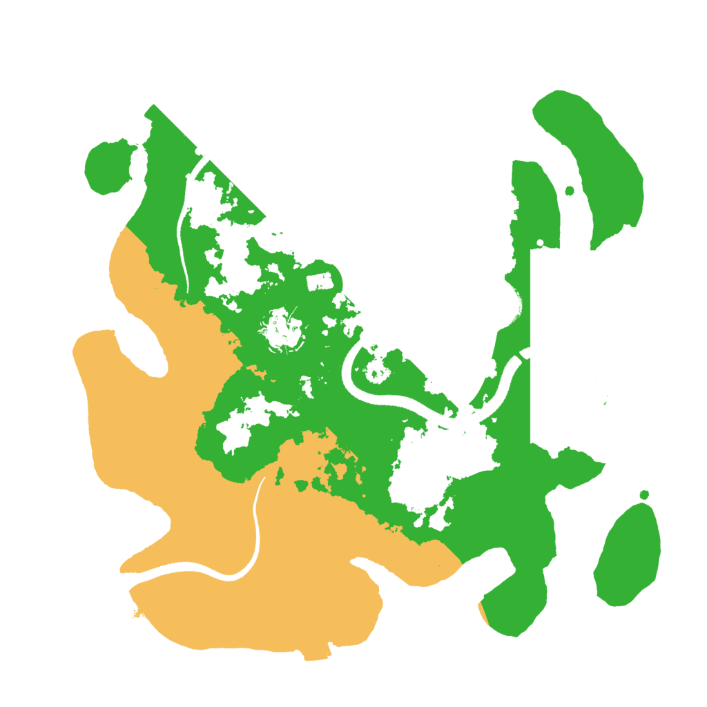 Biome Rust Map: Procedural Map, Size: 3000, Seed: 1985000741
