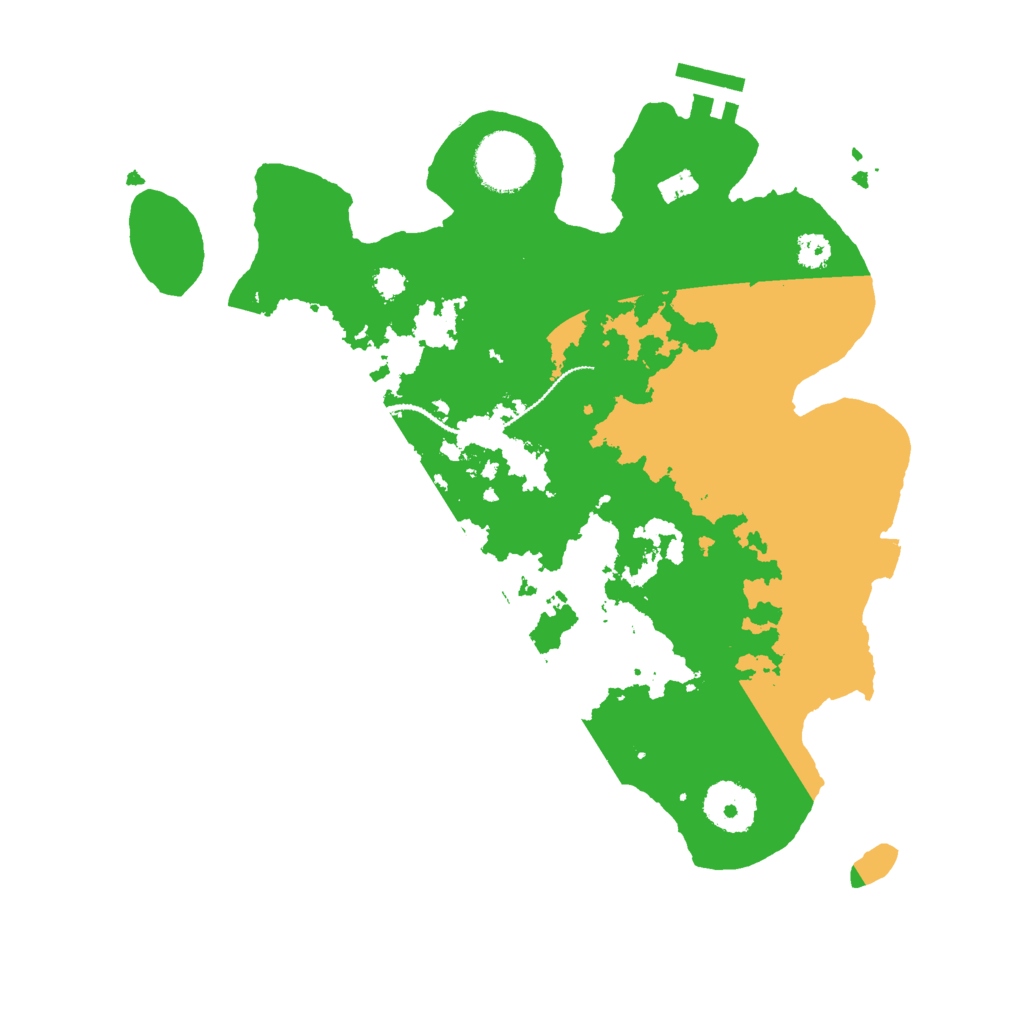 Biome Rust Map: Procedural Map, Size: 3000, Seed: 1574604047