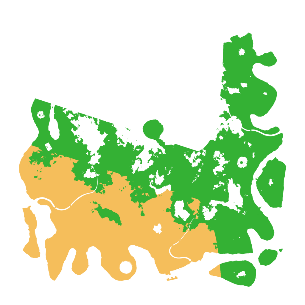 Biome Rust Map: Procedural Map, Size: 4250, Seed: 714569122