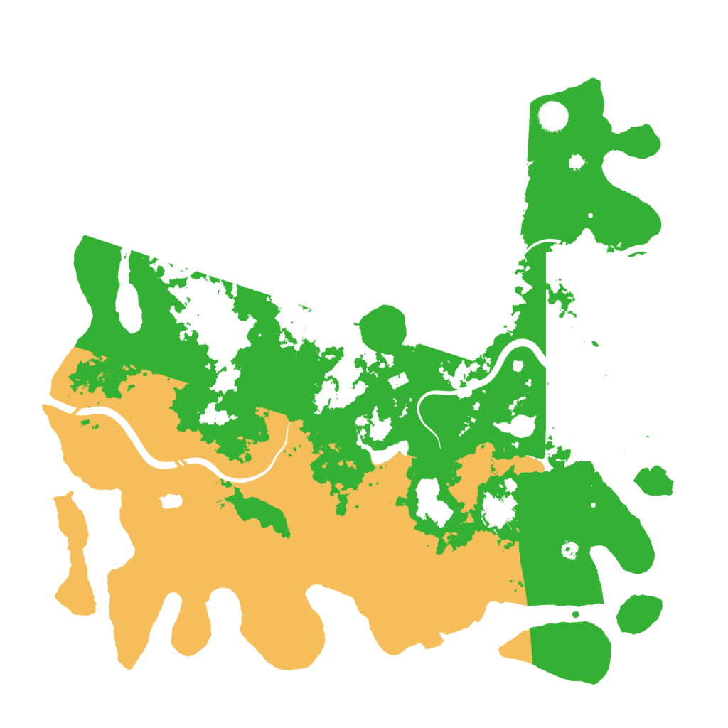 Biome Rust Map: Procedural Map, Size: 4250, Seed: 714569122