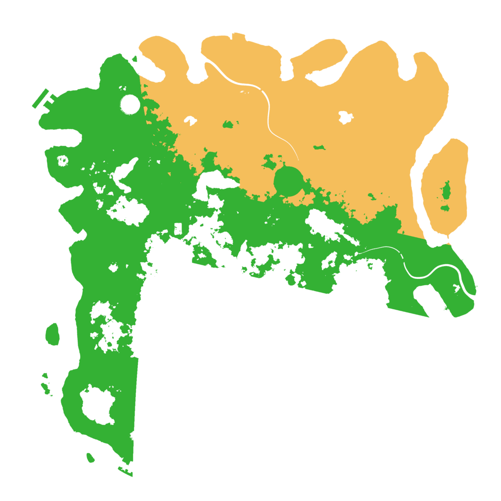 Biome Rust Map: Procedural Map, Size: 4500, Seed: 412083197