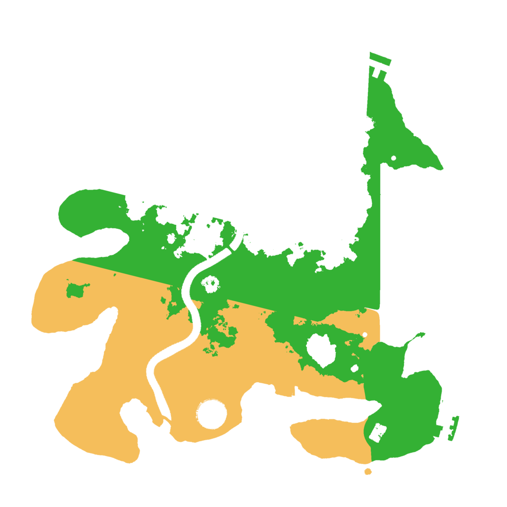 Biome Rust Map: Procedural Map, Size: 3000, Seed: 790010717