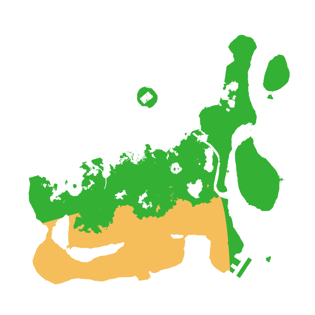 Biome Rust Map: Procedural Map, Size: 2900, Seed: 48