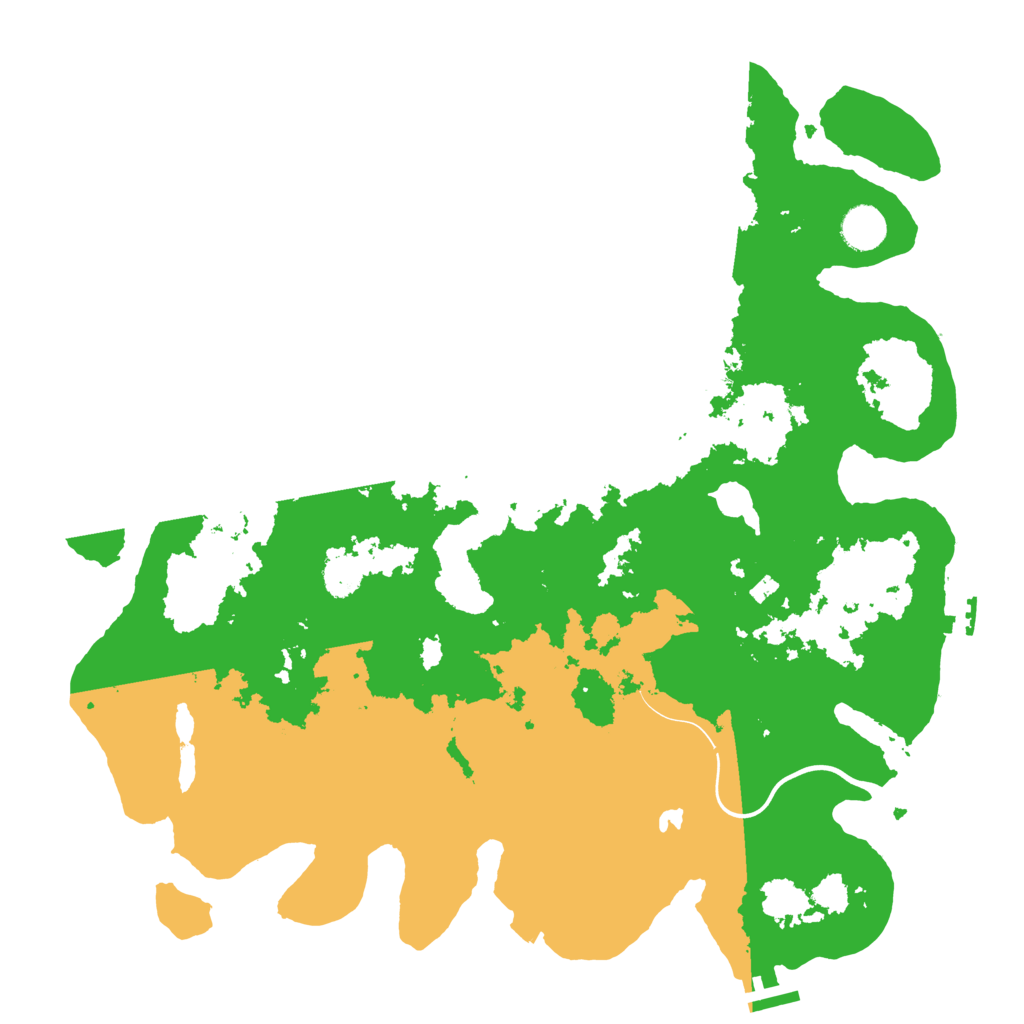Biome Rust Map: Procedural Map, Size: 4000, Seed: 1655115993