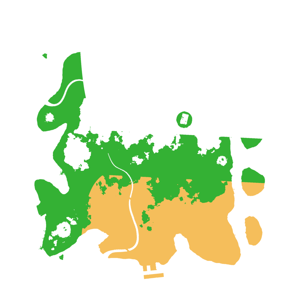 Biome Rust Map: Procedural Map, Size: 3000, Seed: 718882