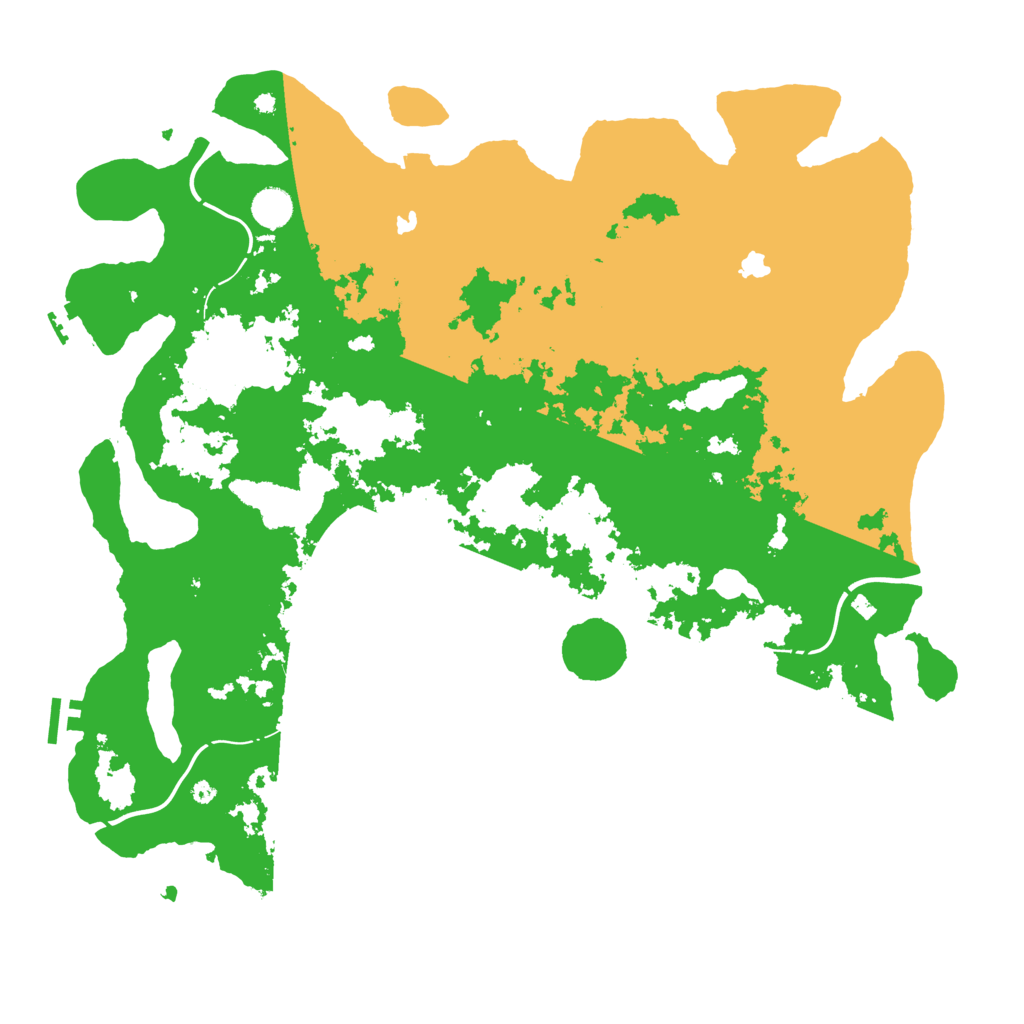 Biome Rust Map: Procedural Map, Size: 4500, Seed: 2112024