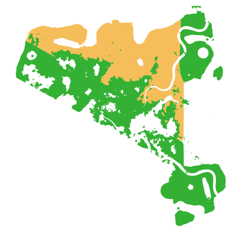 Biome Rust Map: Procedural Map, Size: 4000, Seed: 4844521
