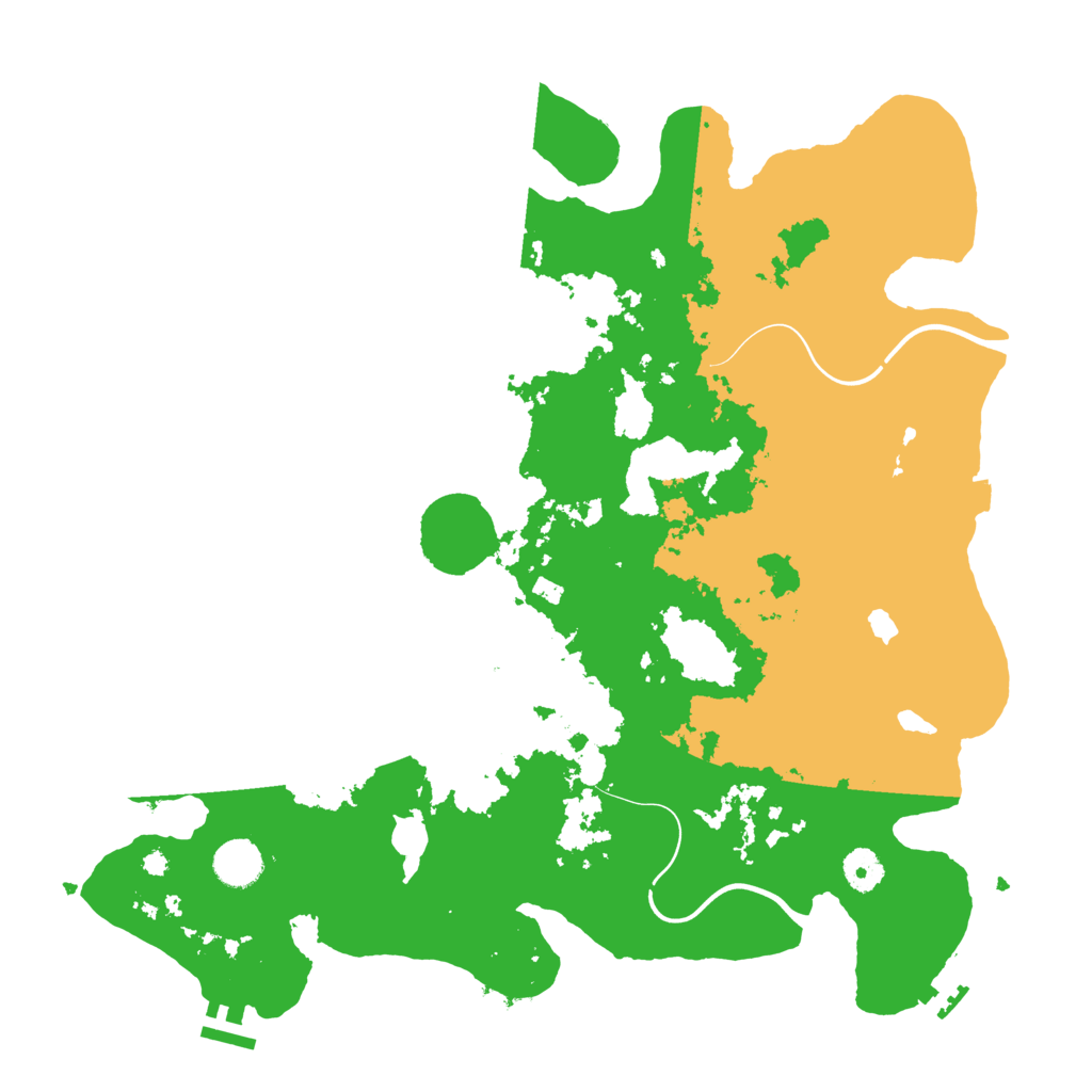 Biome Rust Map: Procedural Map, Size: 4000, Seed: 1144062796