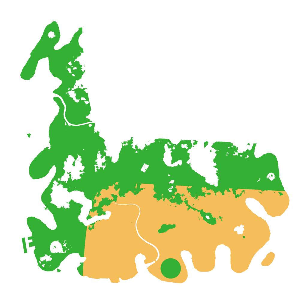 Biome Rust Map: Procedural Map, Size: 4000, Seed: 718882