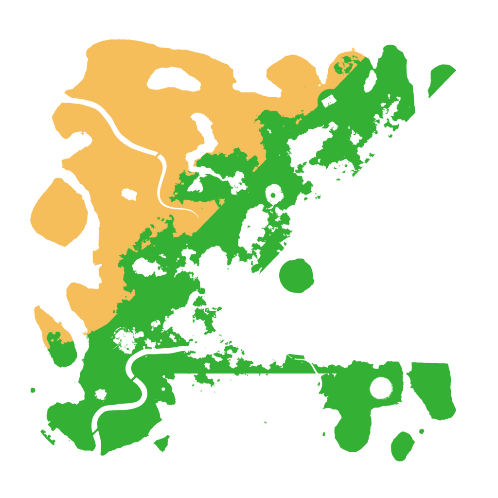 Biome Rust Map: Procedural Map, Size: 4000, Seed: 20241102