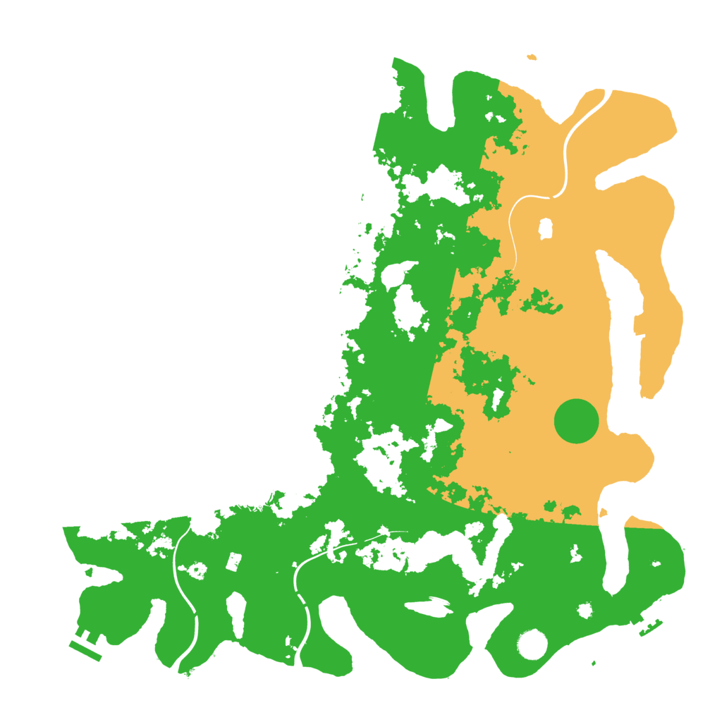 Biome Rust Map: Procedural Map, Size: 4250, Seed: 865530511