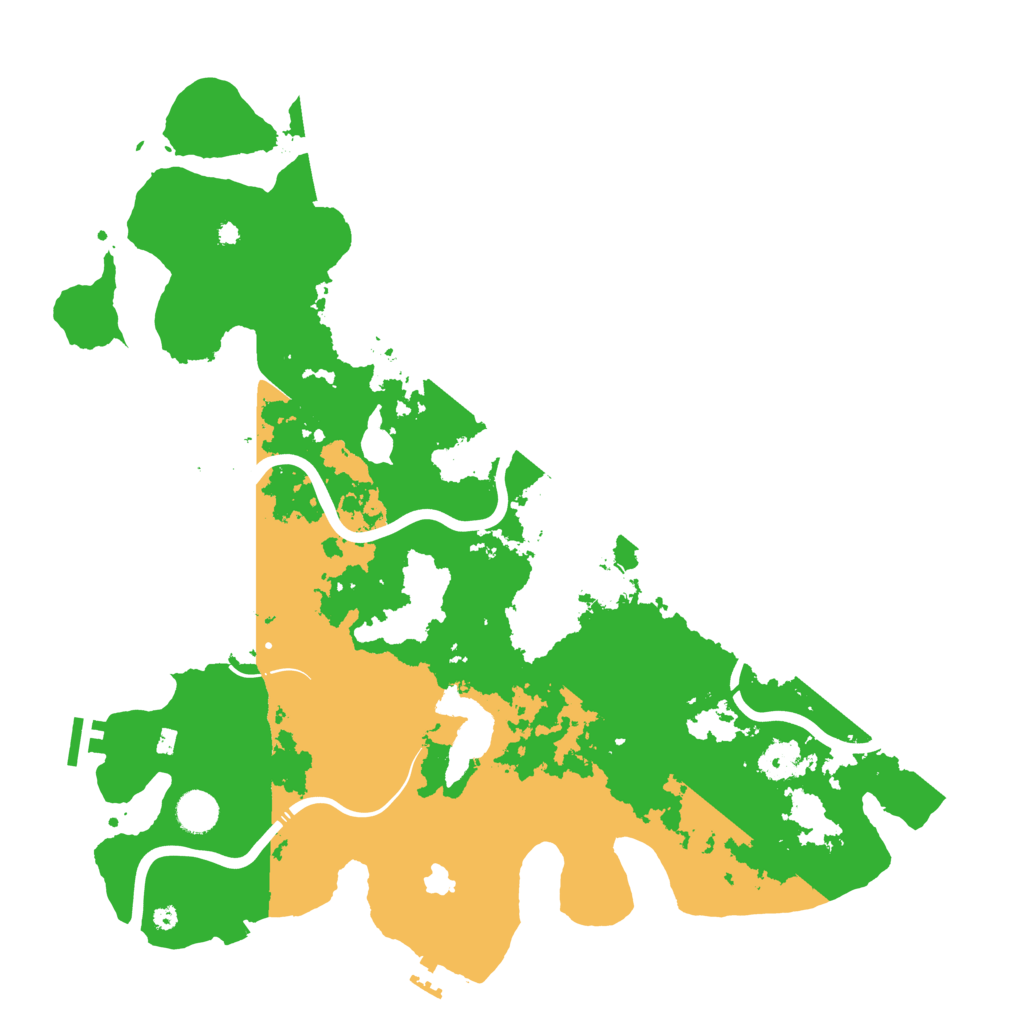 Biome Rust Map: Procedural Map, Size: 4250, Seed: 1274269815