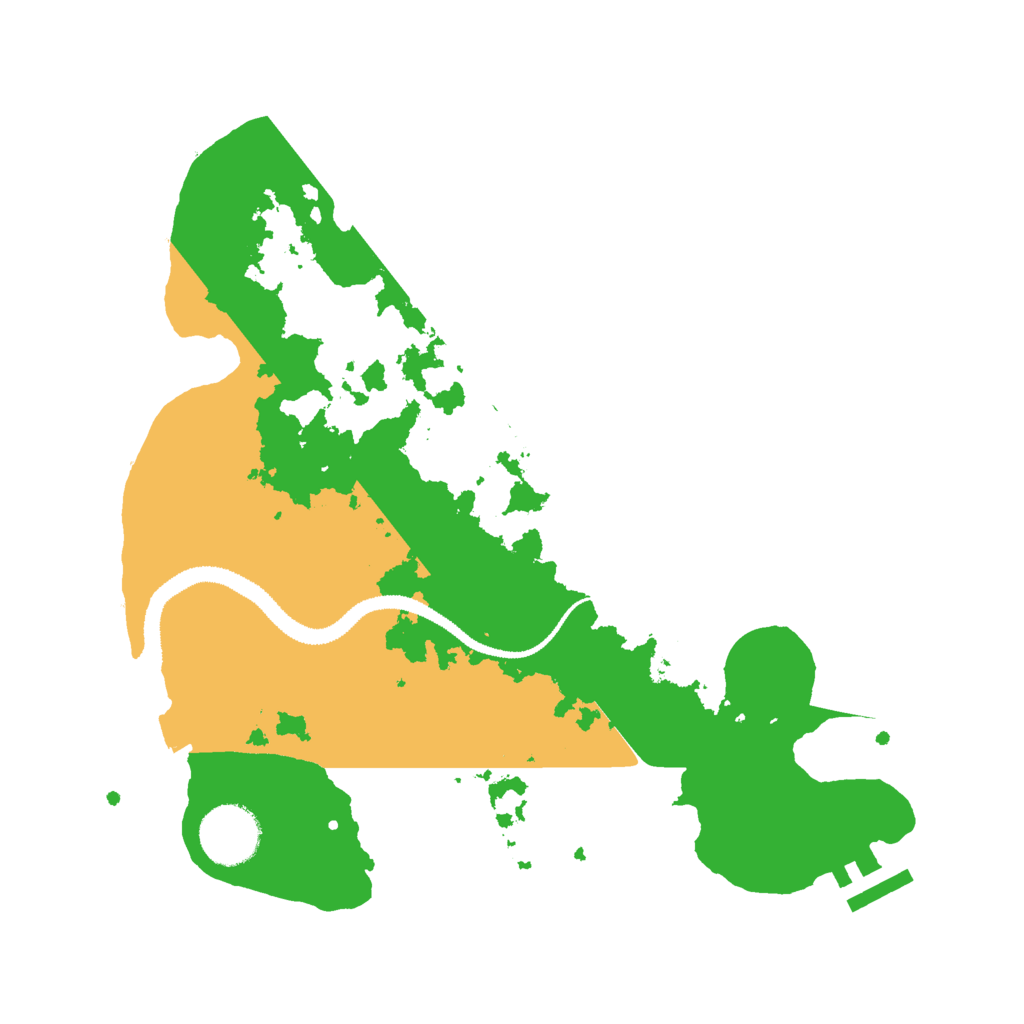 Biome Rust Map: Procedural Map, Size: 3000, Seed: 116143345