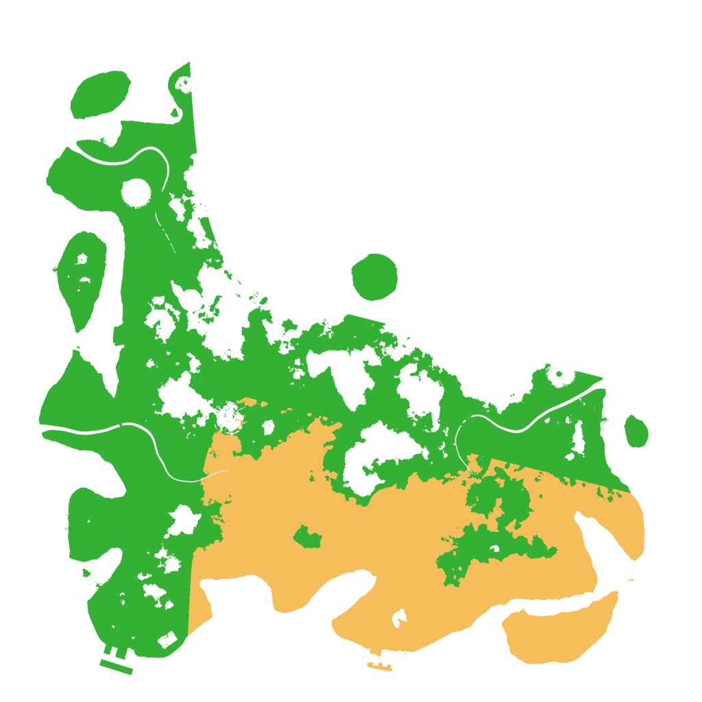 Biome Rust Map: Procedural Map, Size: 4250, Seed: 29336