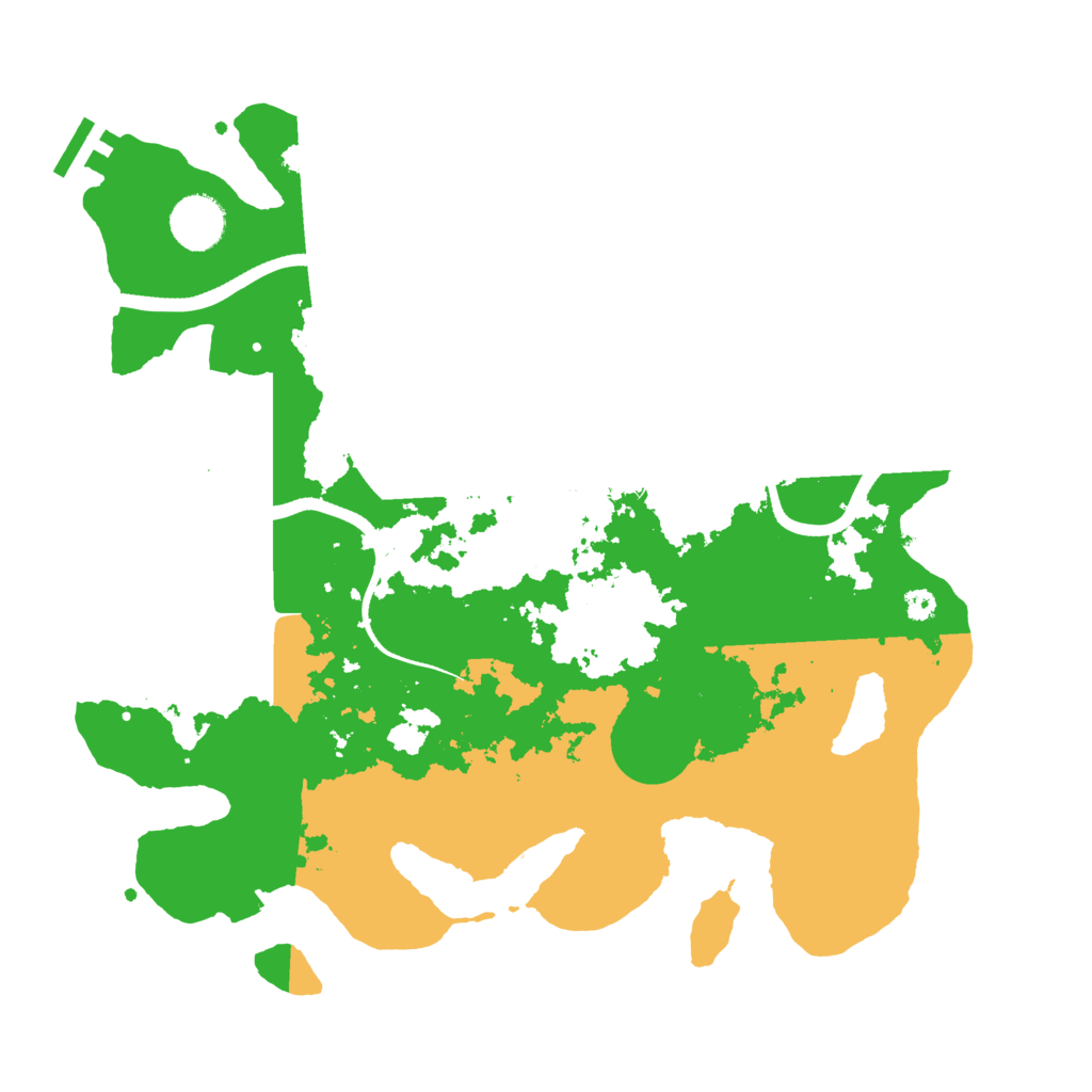 Biome Rust Map: Procedural Map, Size: 3500, Seed: 1717529410