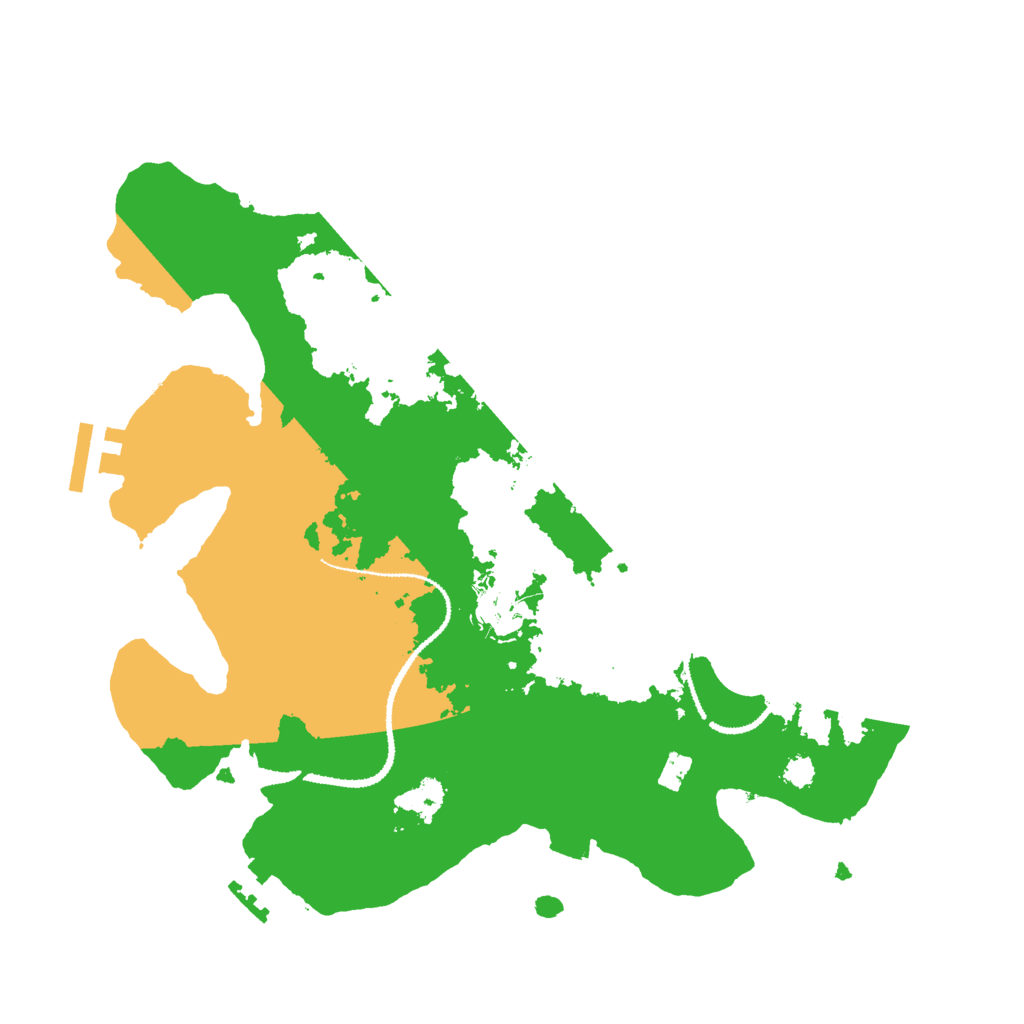 Biome Rust Map: Procedural Map, Size: 3000, Seed: 675499909