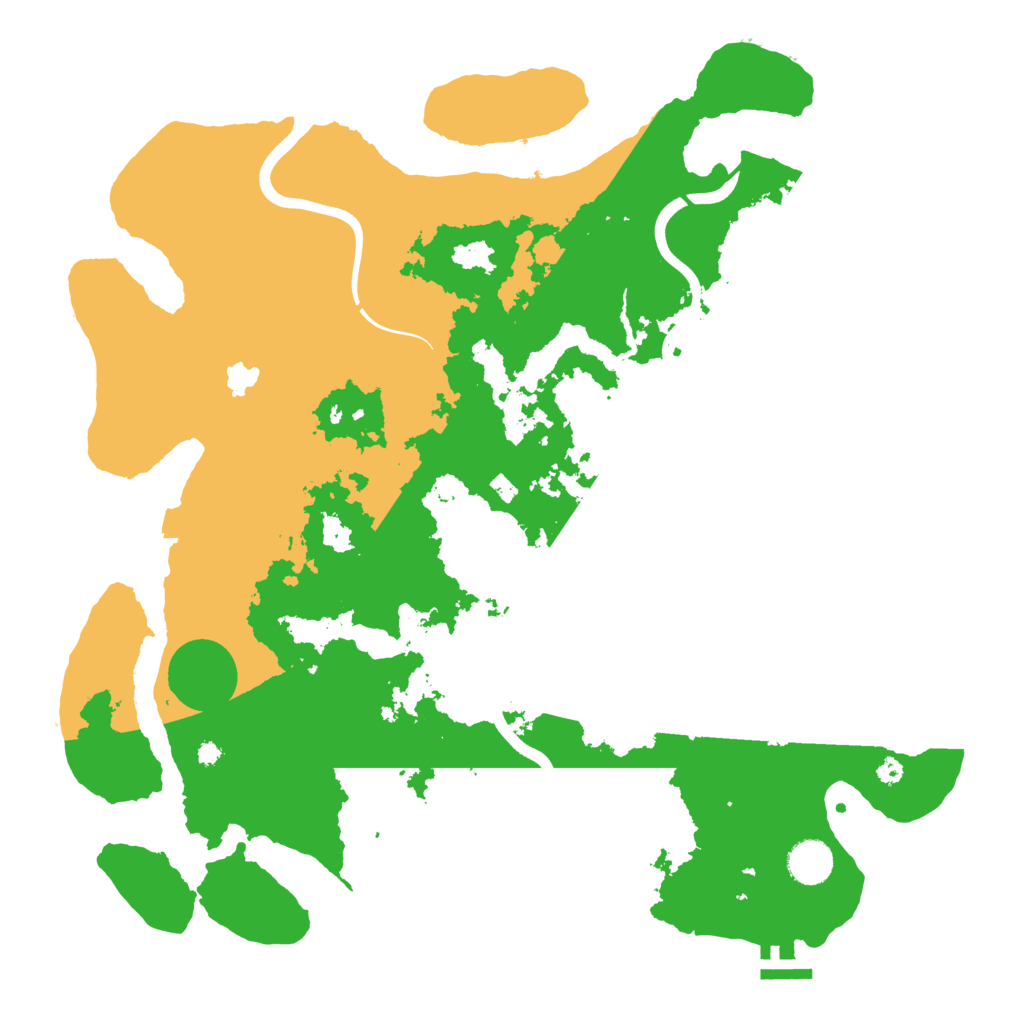 Biome Rust Map: Procedural Map, Size: 4000, Seed: 2142016531