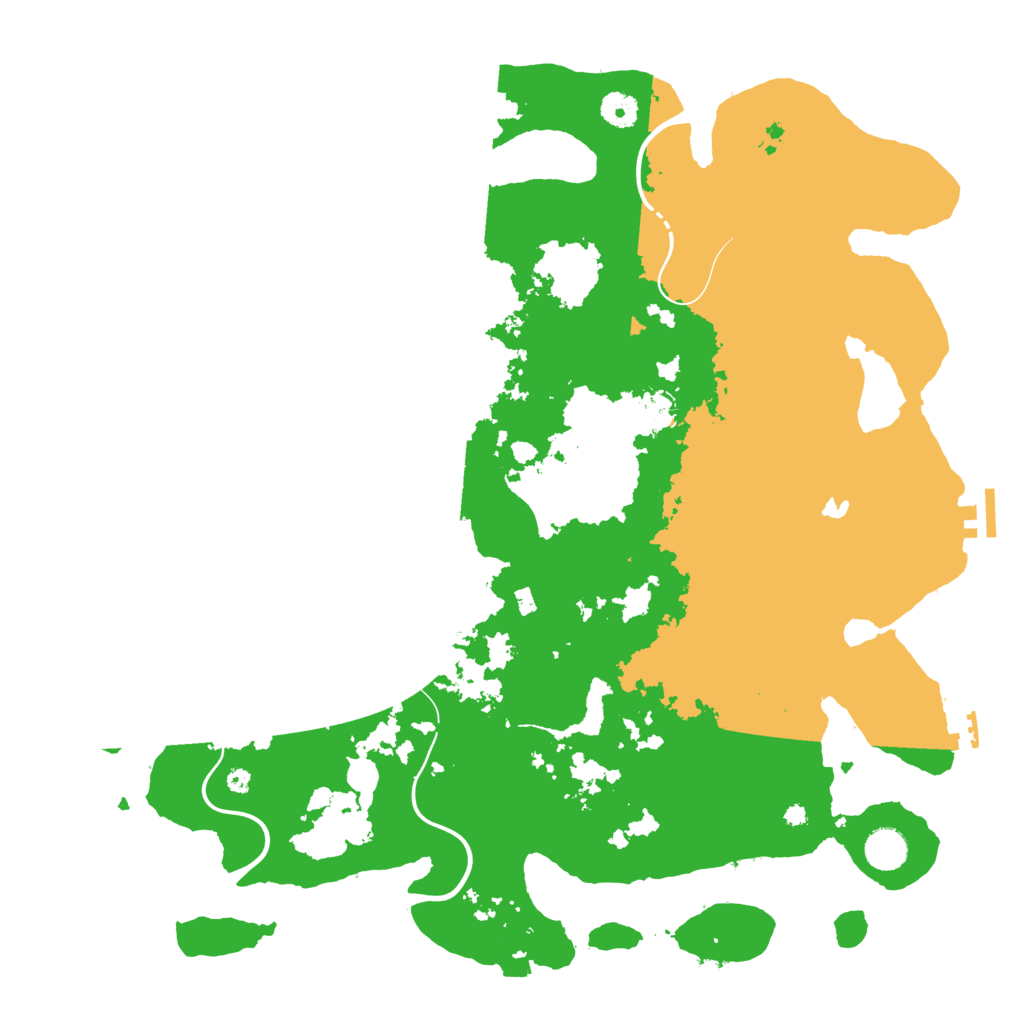 Biome Rust Map: Procedural Map, Size: 4250, Seed: 76767448