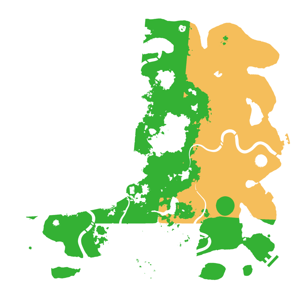 Biome Rust Map: Procedural Map, Size: 4250, Seed: 76767448