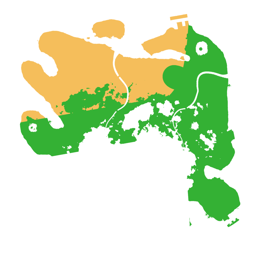 Biome Rust Map: Procedural Map, Size: 3000, Seed: 1856047