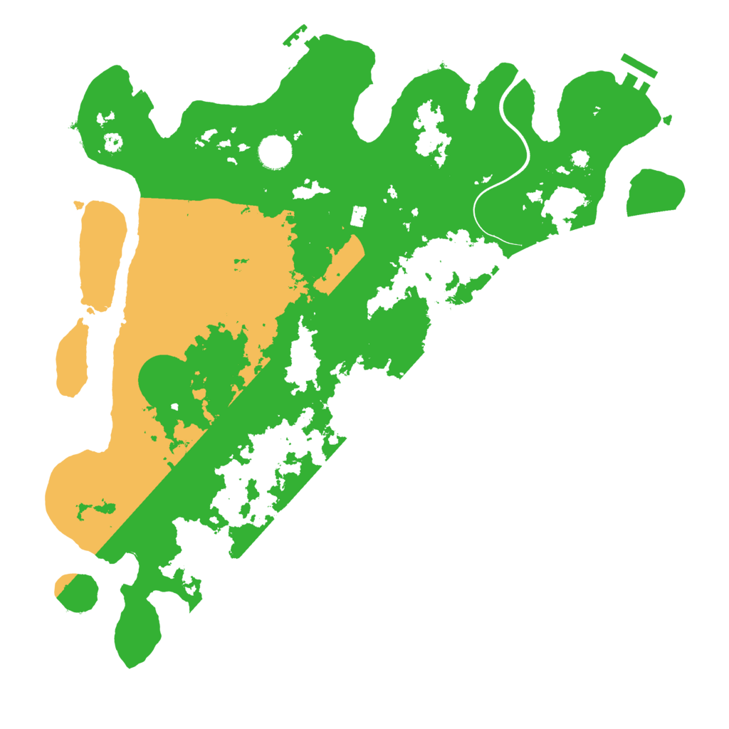 Biome Rust Map: Procedural Map, Size: 3800, Seed: 1196594164