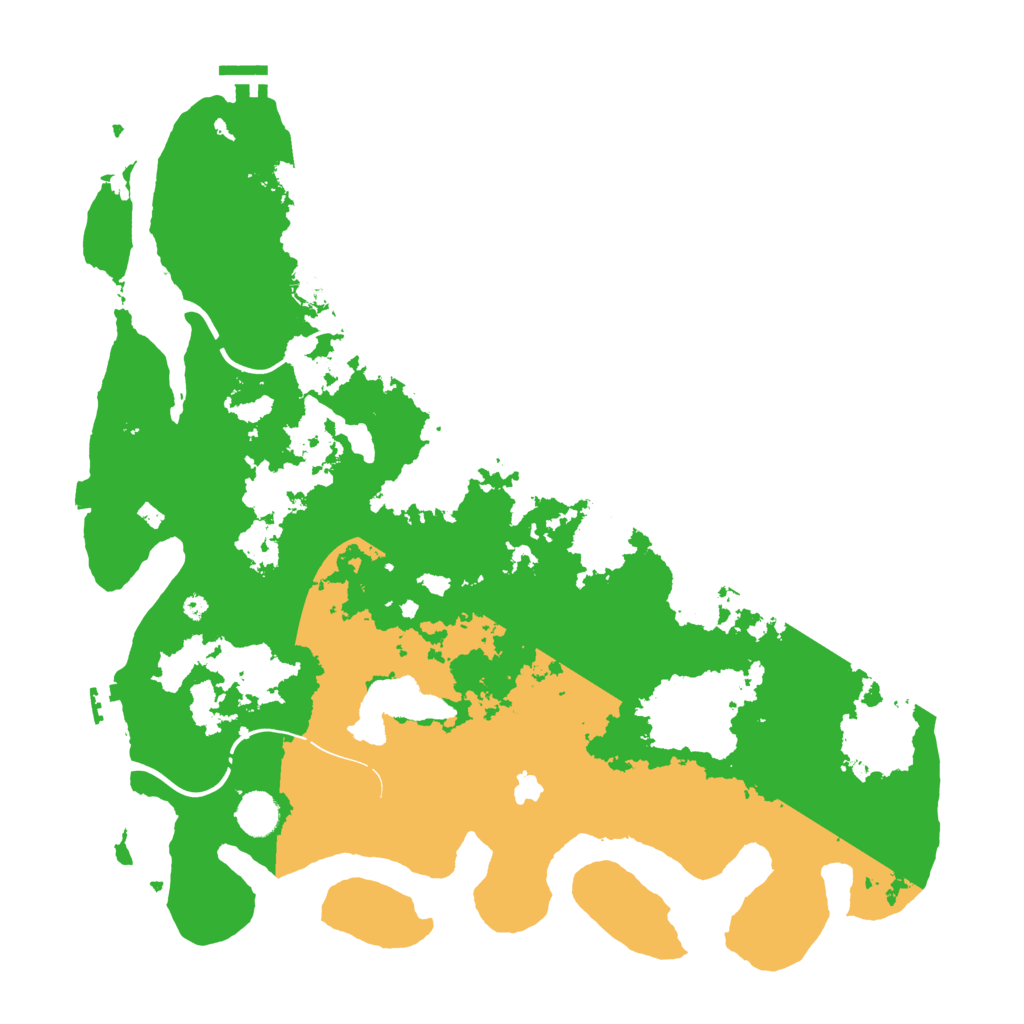 Biome Rust Map: Procedural Map, Size: 4250, Seed: 7316490