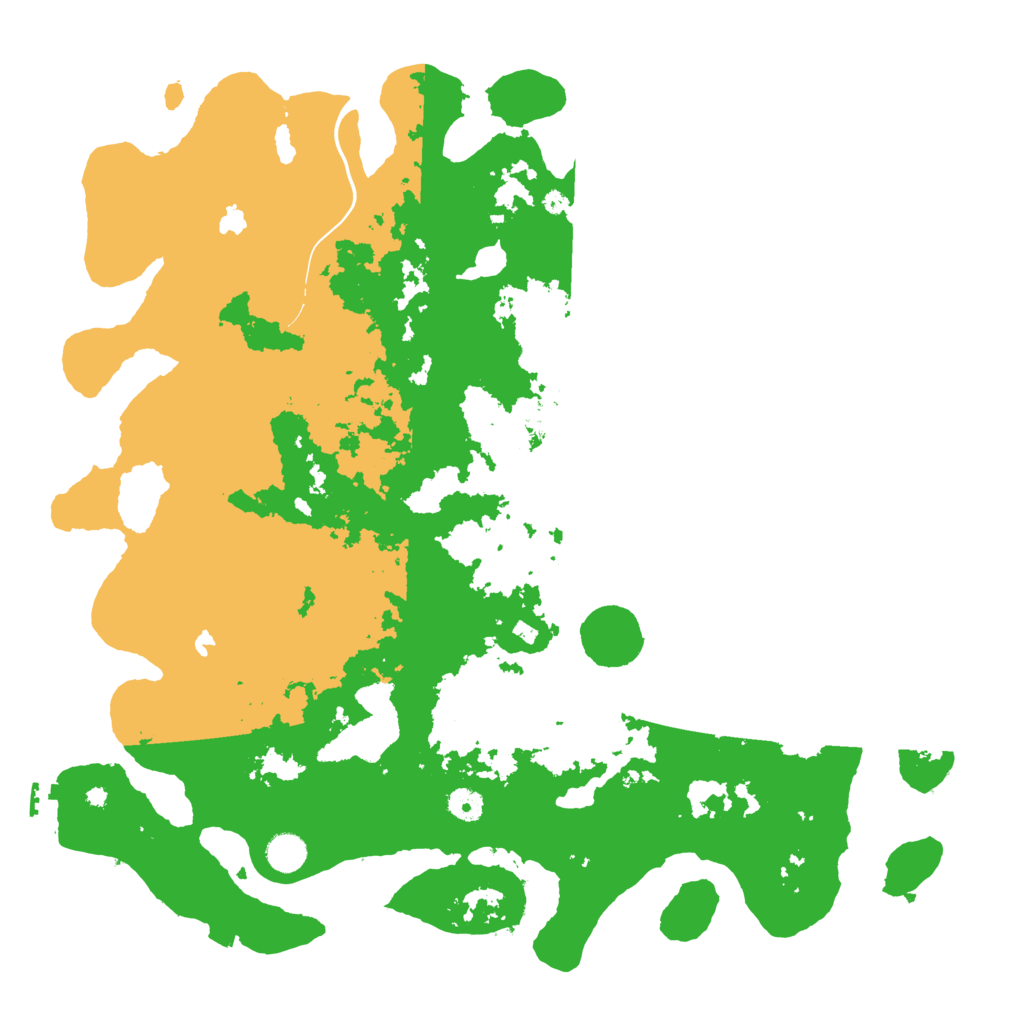 Biome Rust Map: Procedural Map, Size: 4550, Seed: 220090