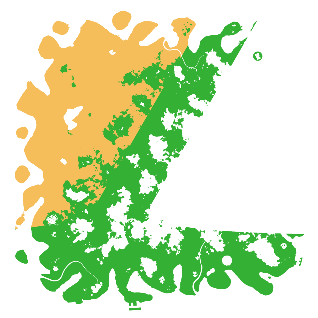 Biome Rust Map: Procedural Map, Size: 5500, Seed: 1404233782