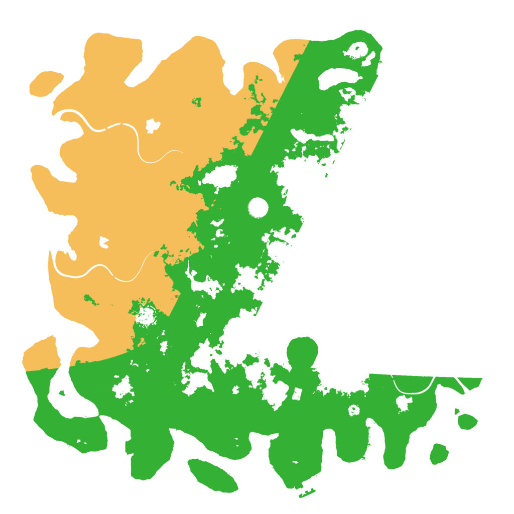 Biome Rust Map: Procedural Map, Size: 4500, Seed: 944843788