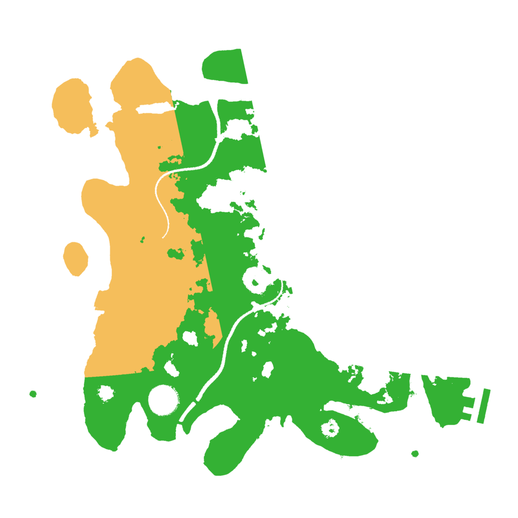 Biome Rust Map: Procedural Map, Size: 3000, Seed: 1767404727