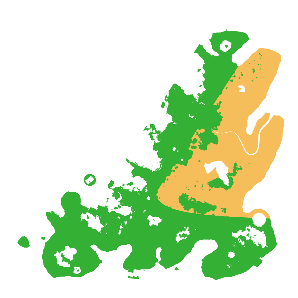 Biome Rust Map: Procedural Map, Size: 4000, Seed: 809255195