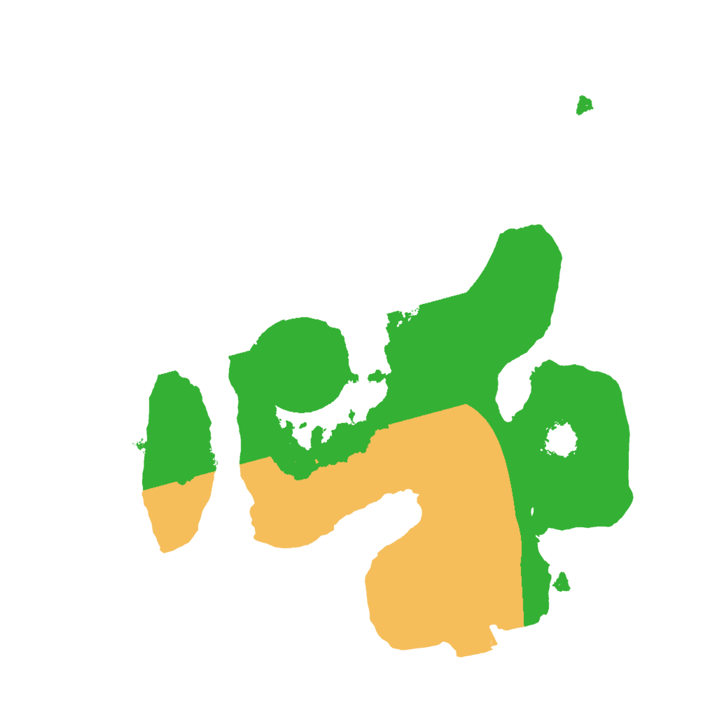 Biome Rust Map: Procedural Map, Size: 2000, Seed: 1112830748