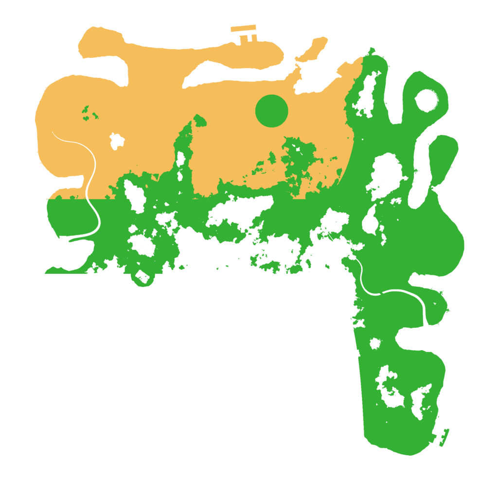 Biome Rust Map: Procedural Map, Size: 4000, Seed: 856279774