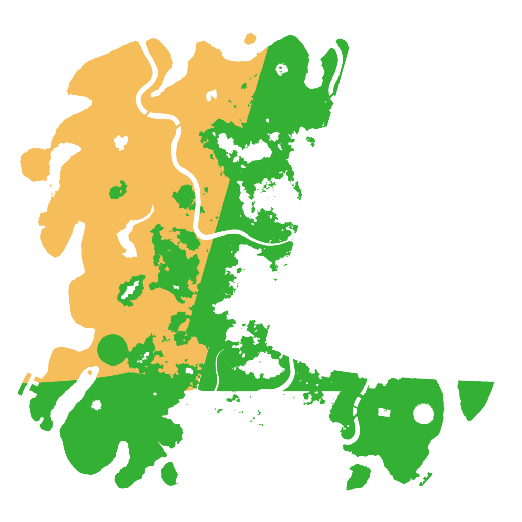 Biome Rust Map: Procedural Map, Size: 4500, Seed: 340000