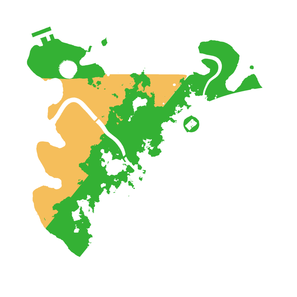 Biome Rust Map: Procedural Map, Size: 3000, Seed: 283803614
