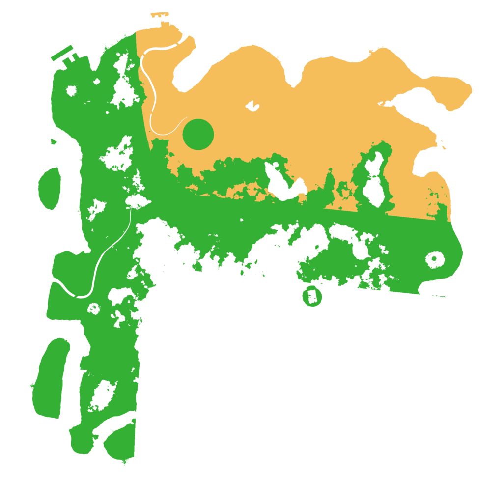 Biome Rust Map: Procedural Map, Size: 4251, Seed: 56431