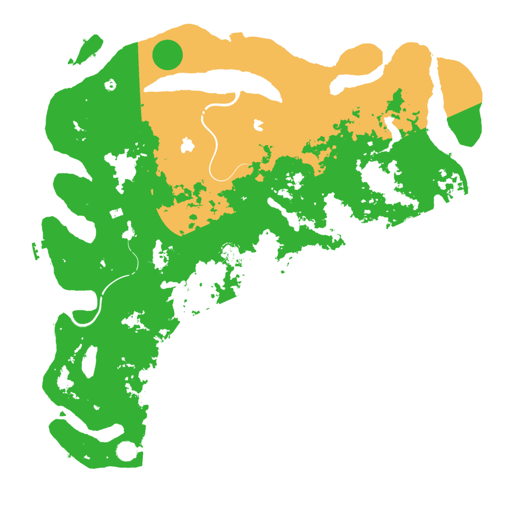 Biome Rust Map: Procedural Map, Size: 4500, Seed: 172713723