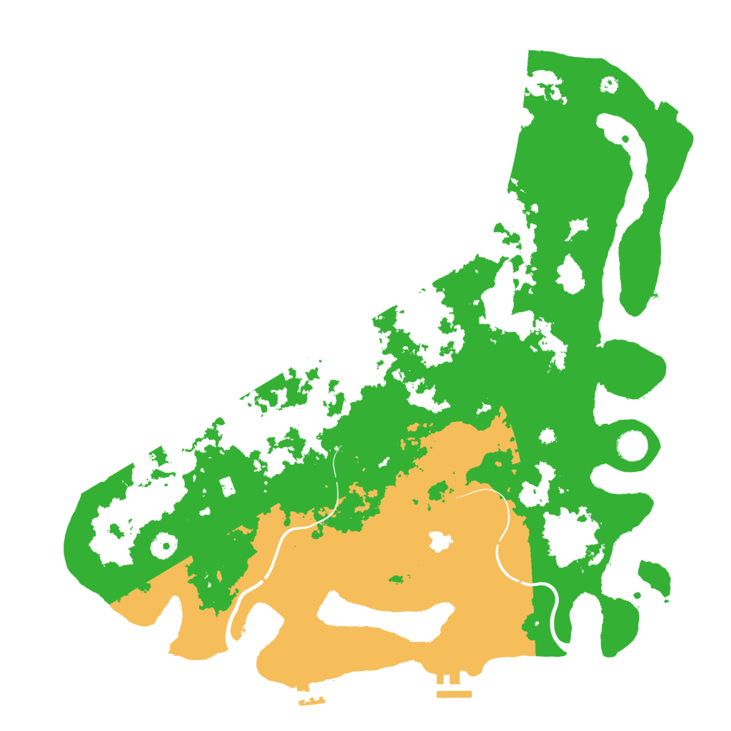 Biome Rust Map: Procedural Map, Size: 4200, Seed: 15062021