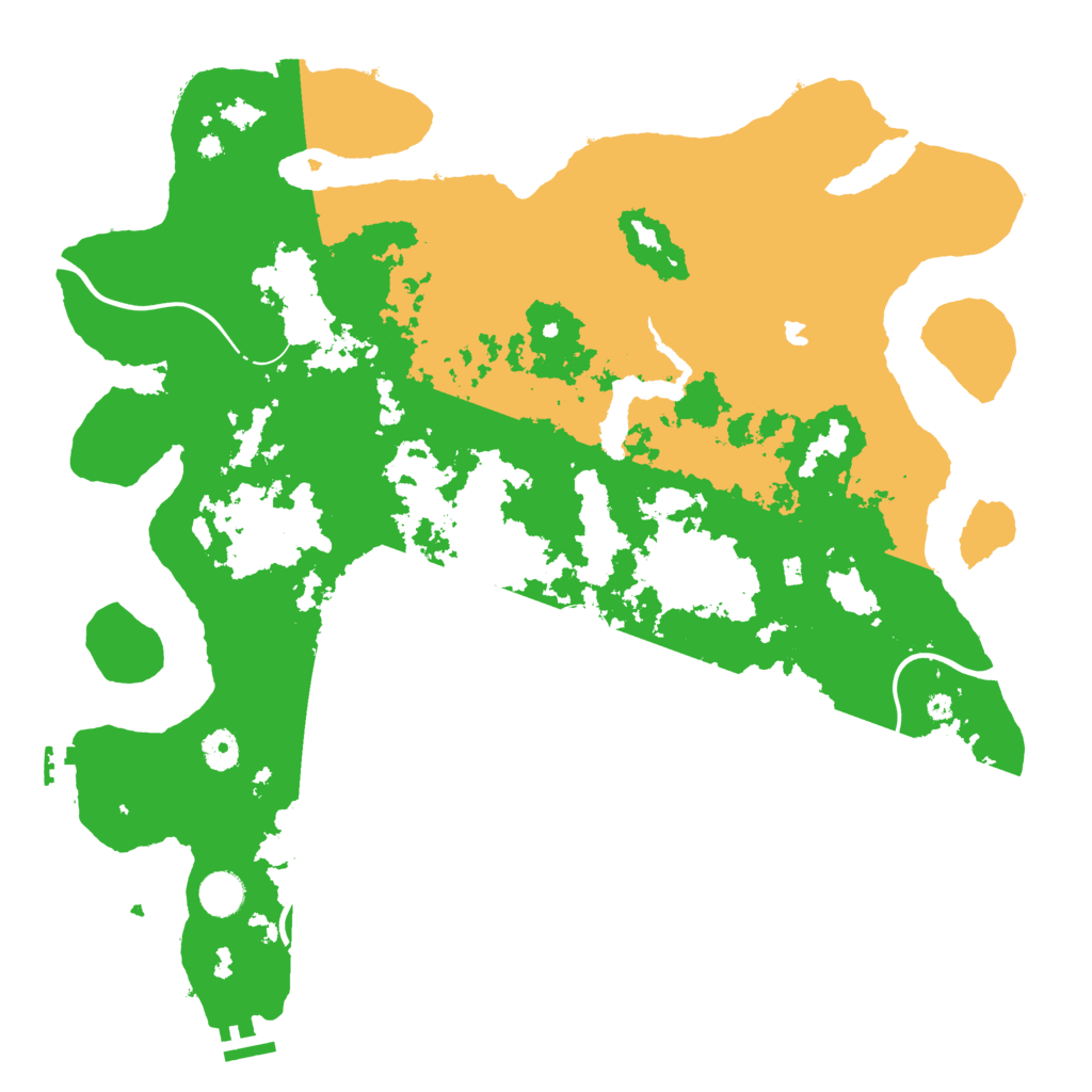 Biome Rust Map: Procedural Map, Size: 4250, Seed: 23591